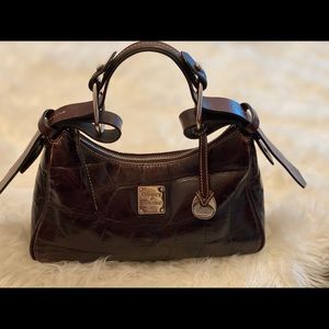 Dooney & Bourke Harrison Croc Embossed Hobo